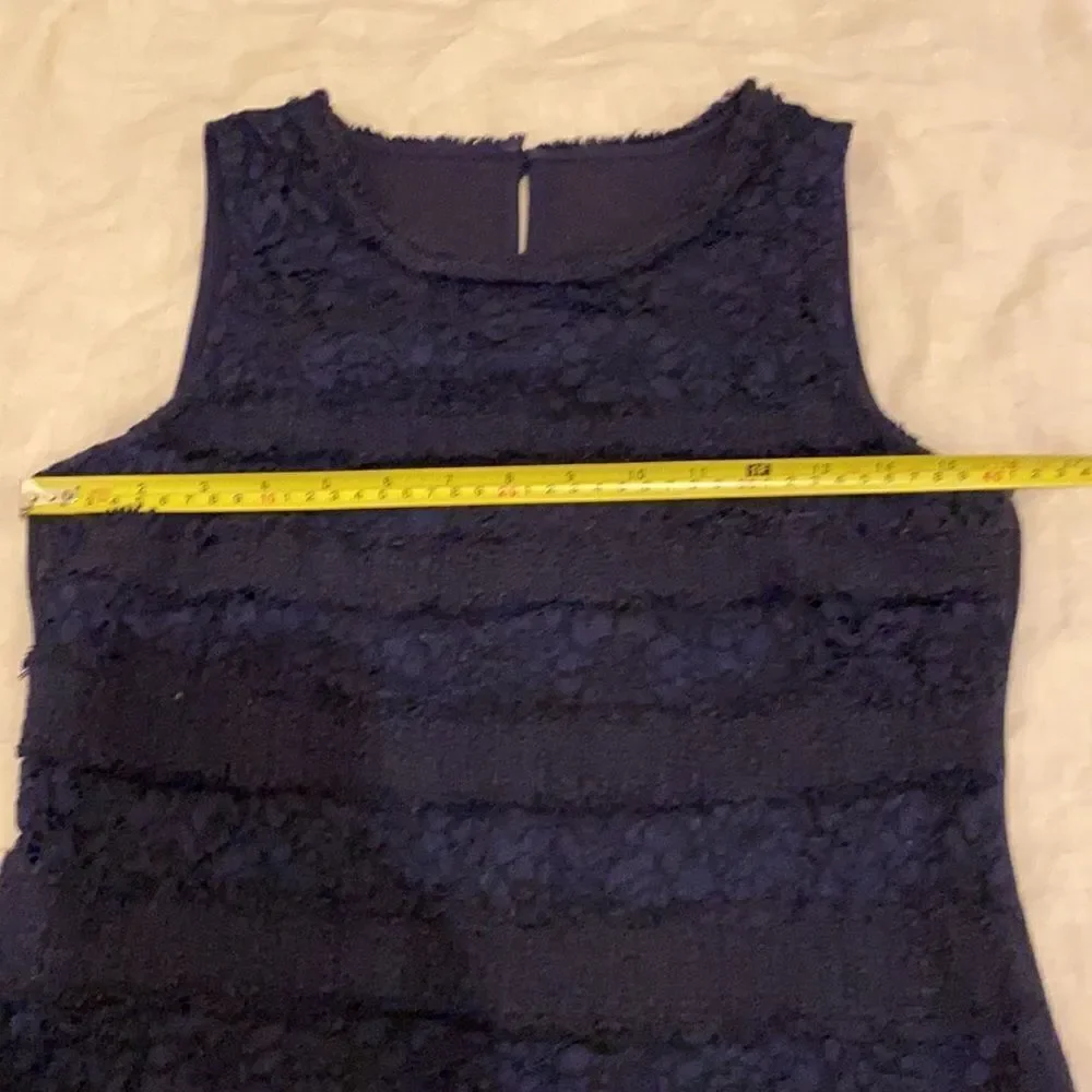 J. Crew Navy Blouse.